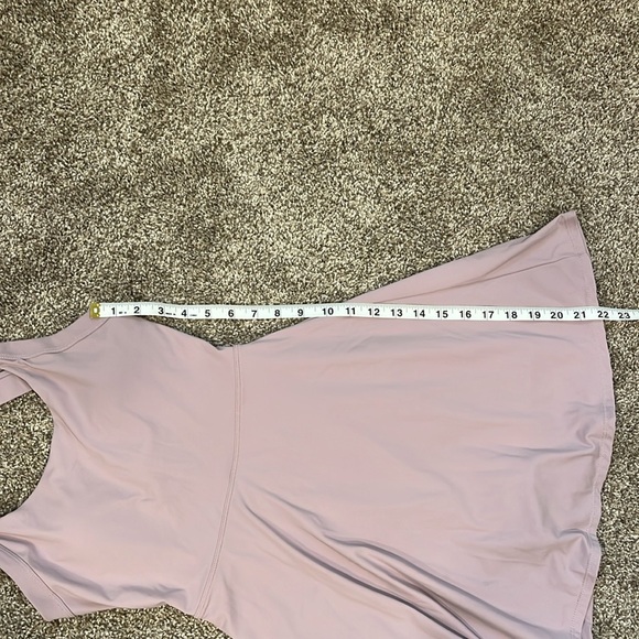 Halara Backless Twisted Active Dress in Pink Purple Color Size XS - Picture 9 of 10